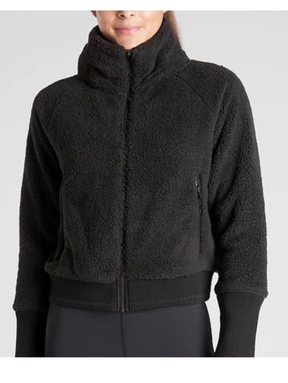 NEW ATHLETA Tugga Sherpa Jacket Sz Small